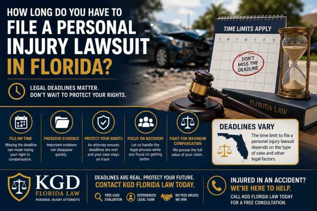 How Long Do You Have to File a Personal Injury Lawsuit in Florida?