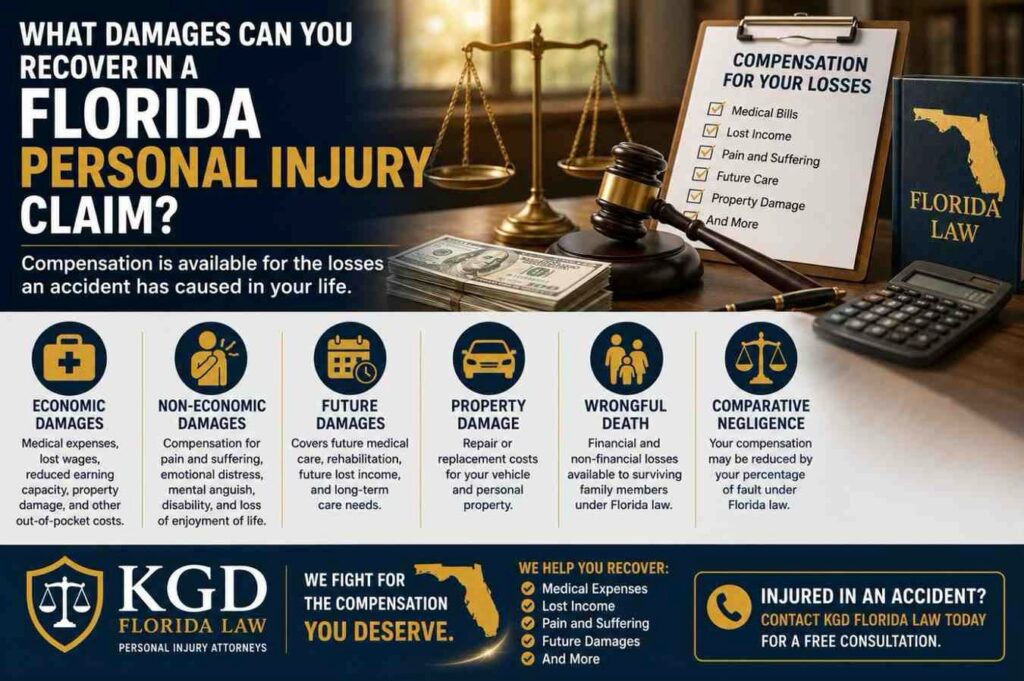 What Damages Can You Recover in a Florida Personal Injury Claim?
